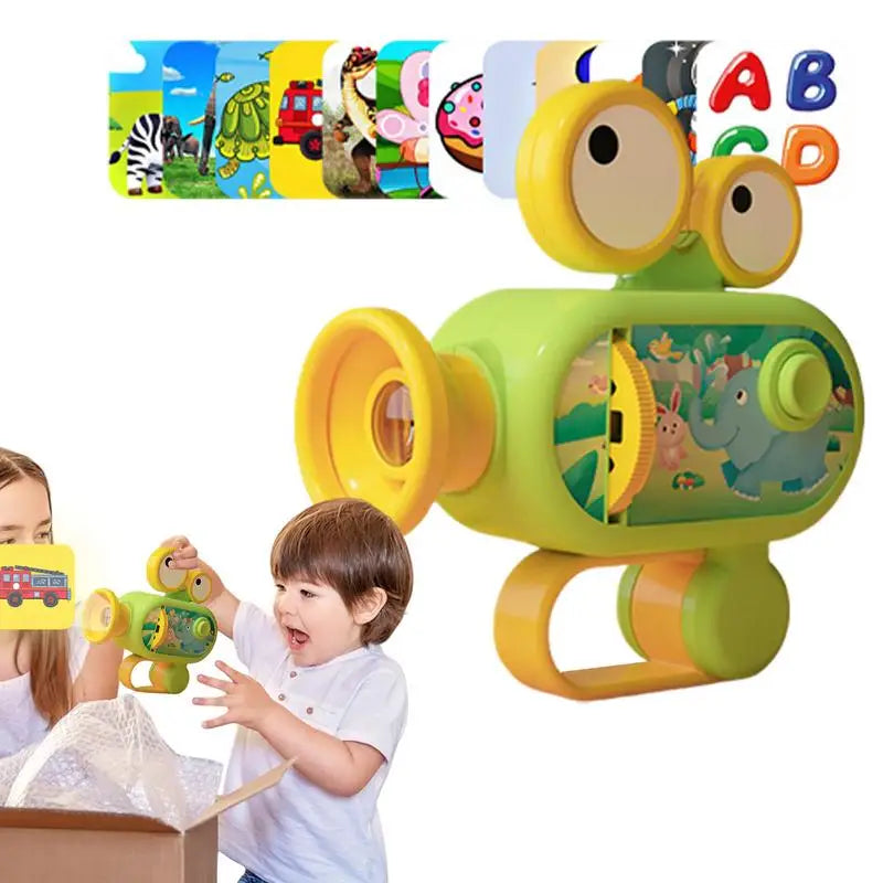 Flashlight Projector Toy Compact Projector Torch for Boys Fun Cognition Bedtime Toy LED Projector Flashlights for Boys Girls