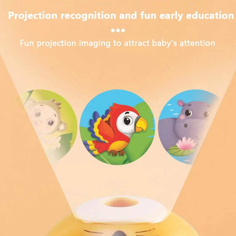 Baby Sleeping Story Book Flashlight Star Projector Torch Lamp Toy Early Education Toy For Kid Holiday Gift Light Up Toy